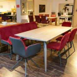 Bert Plantagie Essgruppen|Esstischgruppe Mit Bank Und Stühle MR Nando Asteiche Natur