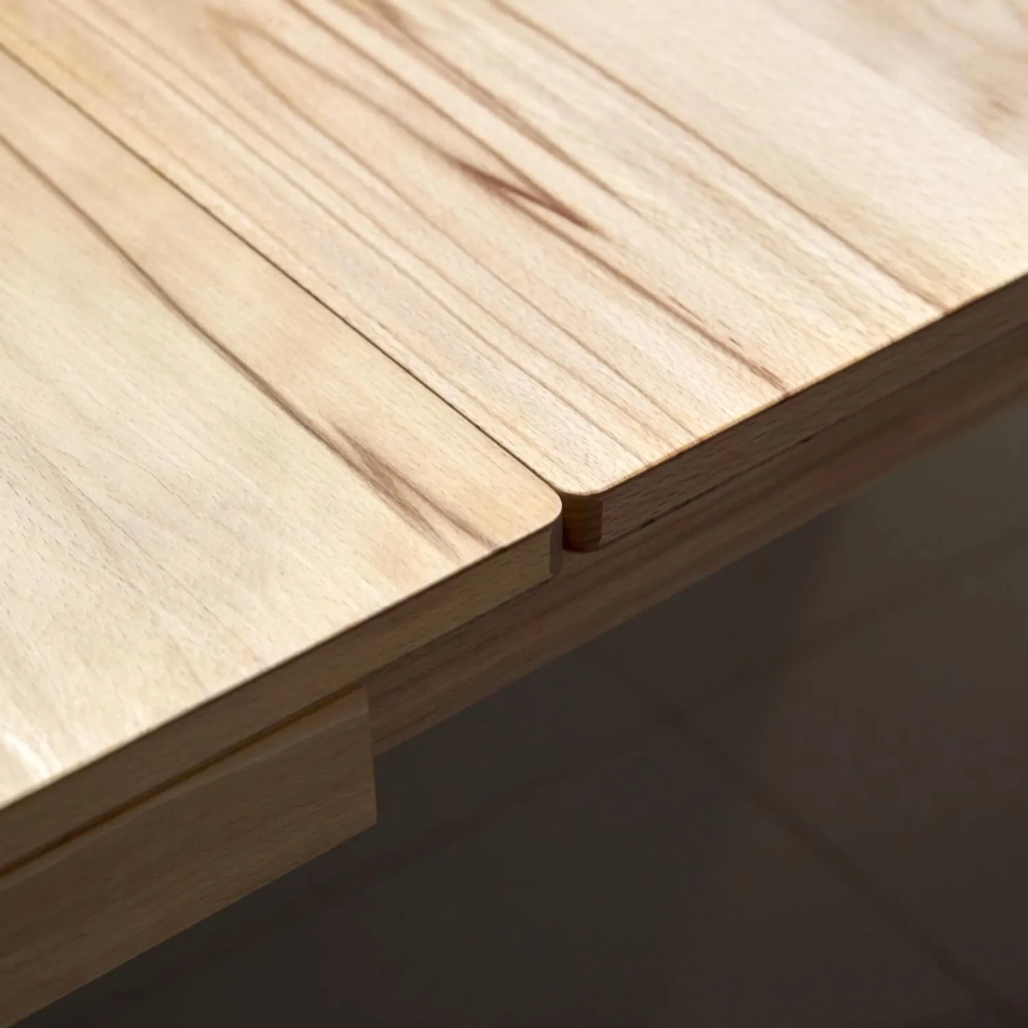 Team 7 Essgruppen|Esstischgruppe Mylon Mit 4 Stühlen Kernbuche Mit Einlegeplatte