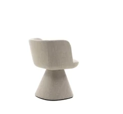 B&B Italia Stuhlsets|Esszimmerstuhl Flair O Stoff Rattier Edit Bastfarben Beige Innenrahmen Stahlrohre