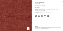 B&B Italia Stuhlsets|Esszimmerstuhl Flair O Stoff Rattier Sara Safran Rot Innenrahmen Stahlrohr