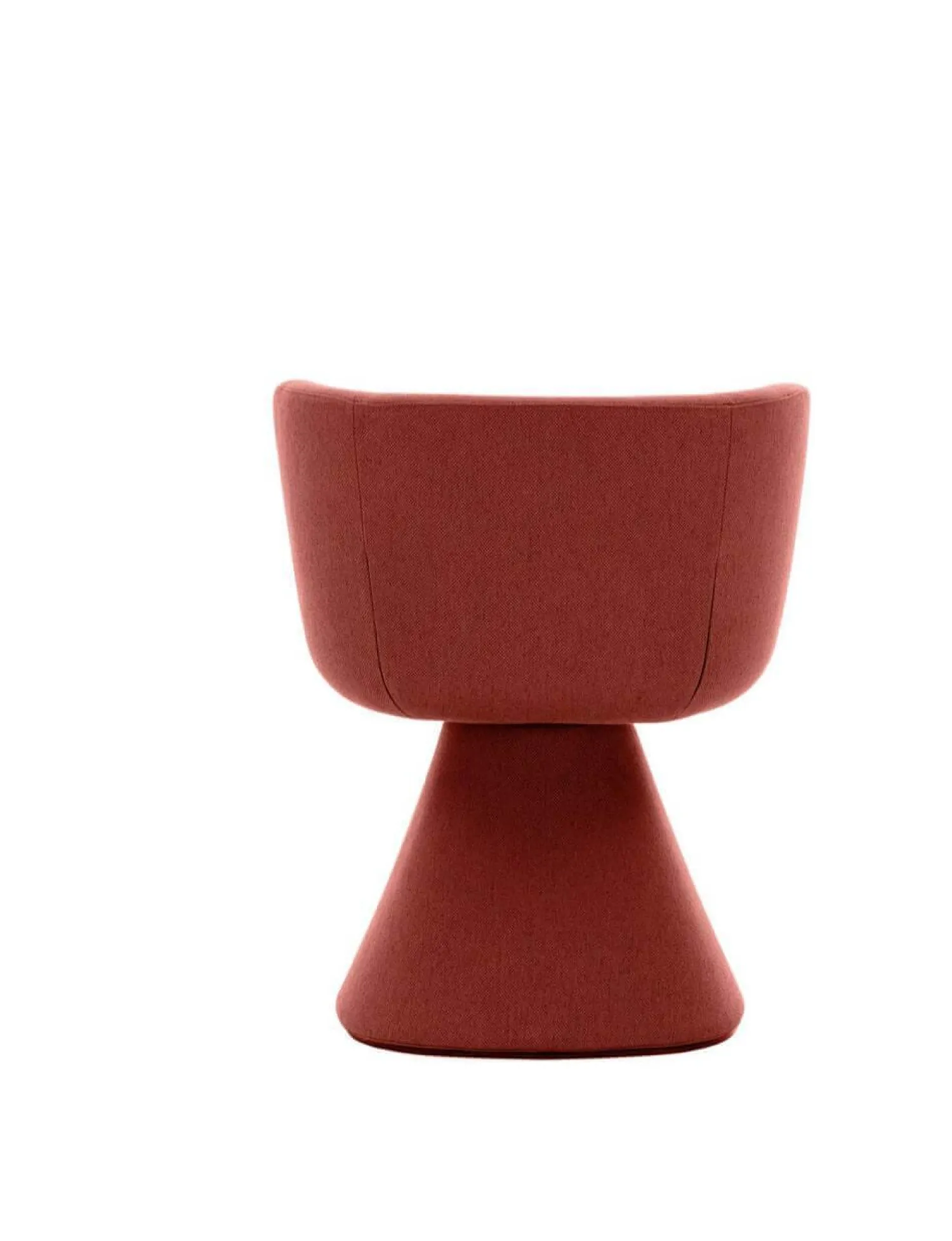 B&B Italia Stuhlsets|Esszimmerstuhl Flair O Stoff Rattier Sara Safran Rot Innenrahmen Stahlrohr