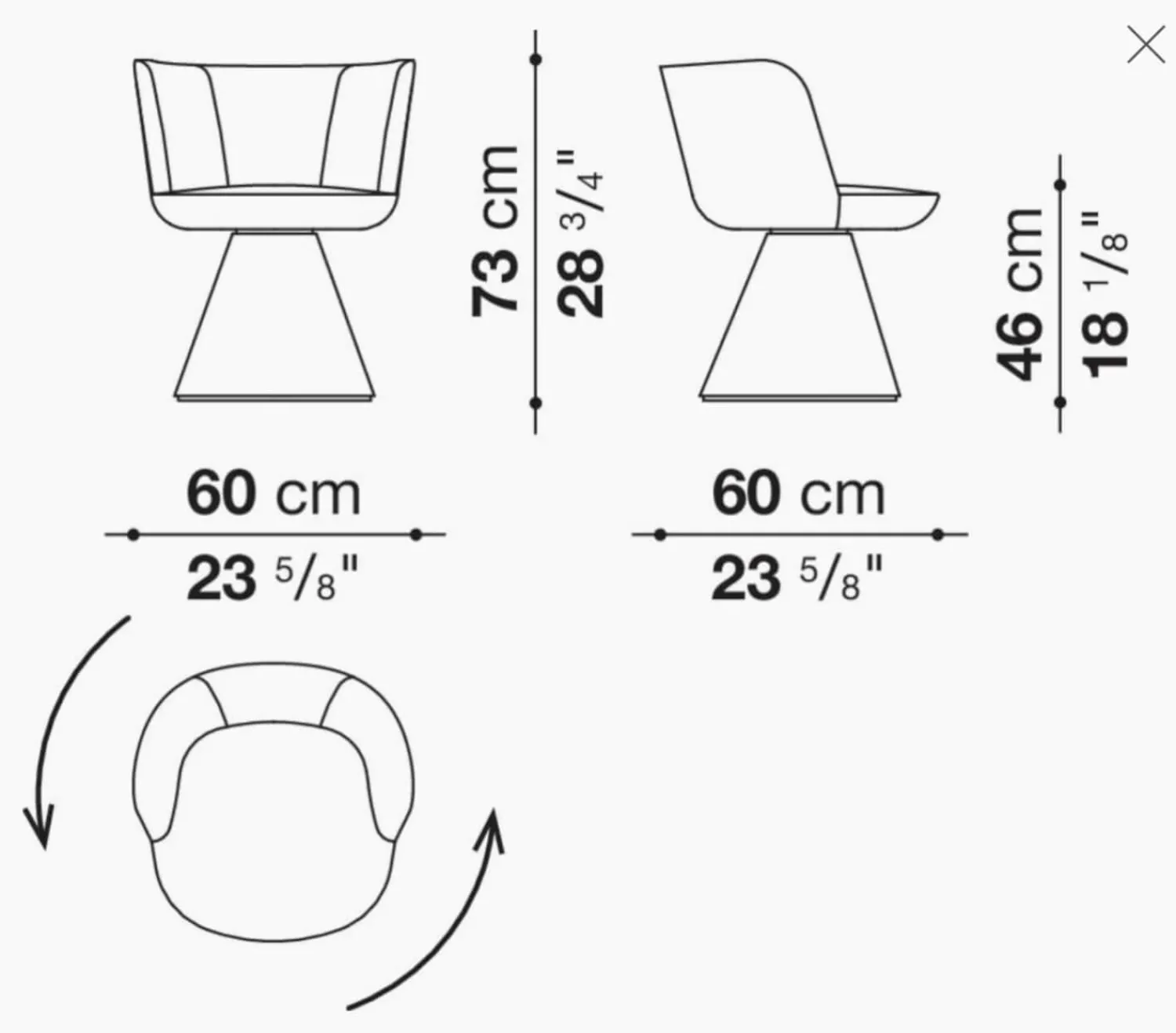 B&B Italia Stuhlsets|Esszimmerstuhl Flair O Stoff Rattier Sara Safran Rot Innenrahmen Stahlrohr