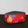 Moroso Hocker & Sitzsäcke|Fjord Hocker Bezug 10795 Cat. T Rot Gelb Violet Blau 0503 Leder Nero 0064 Cat. T