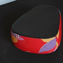 Moroso Hocker & Sitzsäcke|Fjord Hocker Bezug 10795 Cat. T Rot Gelb Violet Blau 0503 Leder Nero 0064 Cat. T
