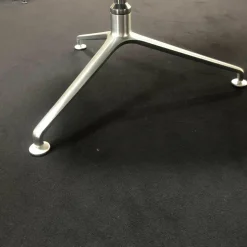 Walter Knoll Relaxsessel|FK Schalensessel Leder 65 Schwarz Kreuzfuß Aluminium