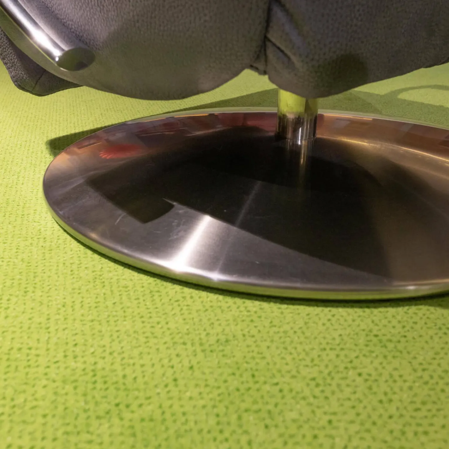 Steinpol Polstergruppen|Funktionseckgarnitur Relaxa 5 0 Stoff Herkules Steel 44 D Schwarz Aluminium Säulenfuß Und Drehteller Edelstahl