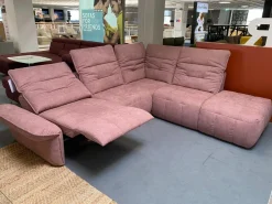 Poco Ecksofas|Funktionssofa Tokyo Stoff Amy Altrosa Mit Wall Free Relax-Funktion Und Weiteren Verstellungen