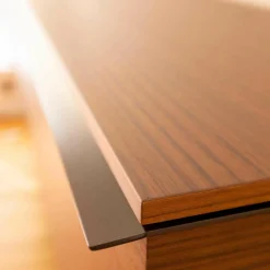 Porro Kommoden & Sideboards|Gallery Low Cupboard Außen Holzfarbe W20 Mongoi Innen Giallo Mustard Rückwand Spiegel Mit Beleuchtun