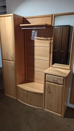 Holtkamp Garderoben|Garderobe City Buche Natur Mit Spiegel