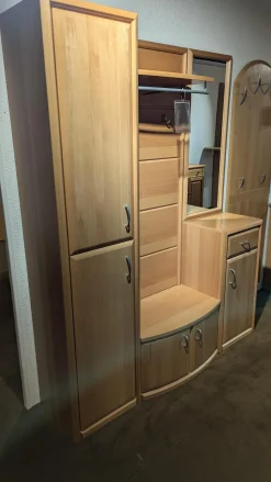 Holtkamp Garderoben|Garderobe City Buche Natur Mit Spiegel