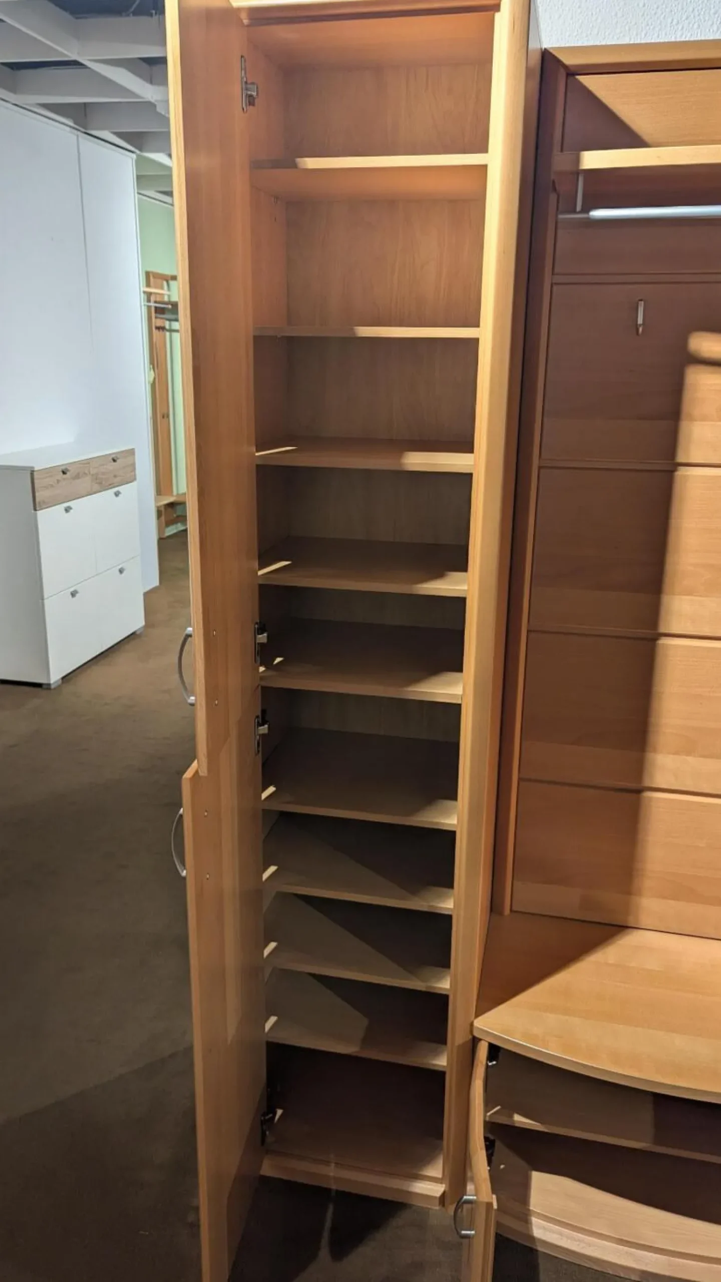 Holtkamp Garderoben|Garderobe City Buche Natur Mit Spiegel