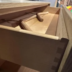 Team 7 Garderoben|Garderobe Eiche Naturöl Und Glas Pearl Weiß Inklusive 4 Schuhfächer Aus Holz