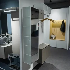 Montana Garderoben|Garderobe Farbe New White Und Coffee Inklusive Spiegel