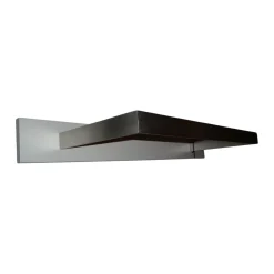 Schönbuch Garderoben|Garderobe Hesperide Lack Matt Asphalt Grau Mantelstange Edelstahl Gebürstet