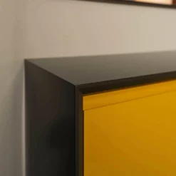 Sudbrock Garderoben|Garderobe Modo 19 Glattlack Curry Mit Spiegel