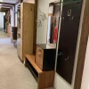 Sudbrock Garderoben|Garderobe Modo M5 Eiche Dunkel Nussbaum mit Spiegel