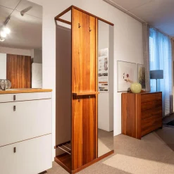 Team 7 Garderoben|Garderobe Nussbaum Teilverdeckt 80x192