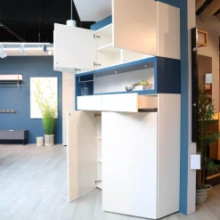 Sudbrock Garderoben|Garderobe Tando Glattlack Blütenweiß Mit Beleuchtung