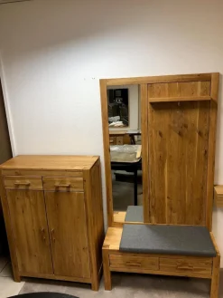 Henke Garderoben|Garderoben-Kombination Casa Wildeiche Massiv