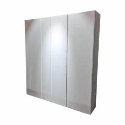 Schönbuch Kleiderschränke|Garderobenschrank Stripes MDF Schneeweiß Weiß Lackiert