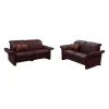 Rom Polstergruppen|2-Sitzer-Sofas|Garnitur 2 Sofas Rotterdam Leder Montana Passion