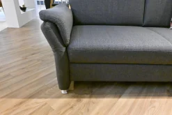 Ponsel Polstergruppen|Garnitur 266 System 10 Bezug Stoff 0634 06 Grau Füße Aluminium F566 50 Ohne Kopfstütze Und Sofakissen