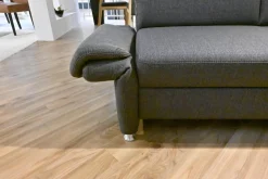 Ponsel Polstergruppen|Garnitur 266 System 10 Bezug Stoff 0634 06 Grau Füße Aluminium F566 50 Ohne Kopfstütze Und Sofakissen