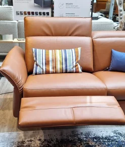 Rom Polstergruppen|Garnitur Adora Leder Montana Cognac 2 Sofas
