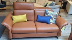 Rom Polstergruppen|Garnitur Adora Leder Montana Cognac 2 Sofas