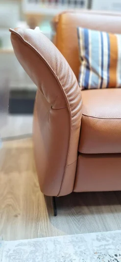 Rom Polstergruppen|Garnitur Adora Leder Montana Cognac 2 Sofas