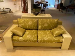 Turri Polstergruppen|Garnitur Bridge Stoff 11 Grün Mischgewebe Armlehnen Lack Hochglanz 2 Sofas