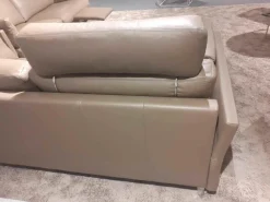 Erpo Polstergruppen|Garnitur CL 990 Leder 42 Fango 2 Sofas 1 Kopfstütze