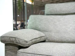 Erpo Polstergruppen|Garnitur CL 360 Stoff 2040 56 Korpus Keder Grau Leder 42 162 Grau Mit Kissen