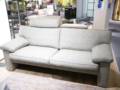 Erpo Polstergruppen|Garnitur CL 360 Stoff 2040 56 Korpus Keder Grau Leder 42 162 Grau Mit Kissen