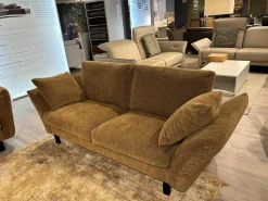 Erpo Polstergruppen|Garnitur Classic 970 Stoff Osino 2037.68 Gelb 2 Sofas