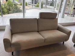 Erpo Polstergruppen|Garnitur Classics 830 Stoff 2026.08 Ruig Grau-Natur Metallfuß Schwarz