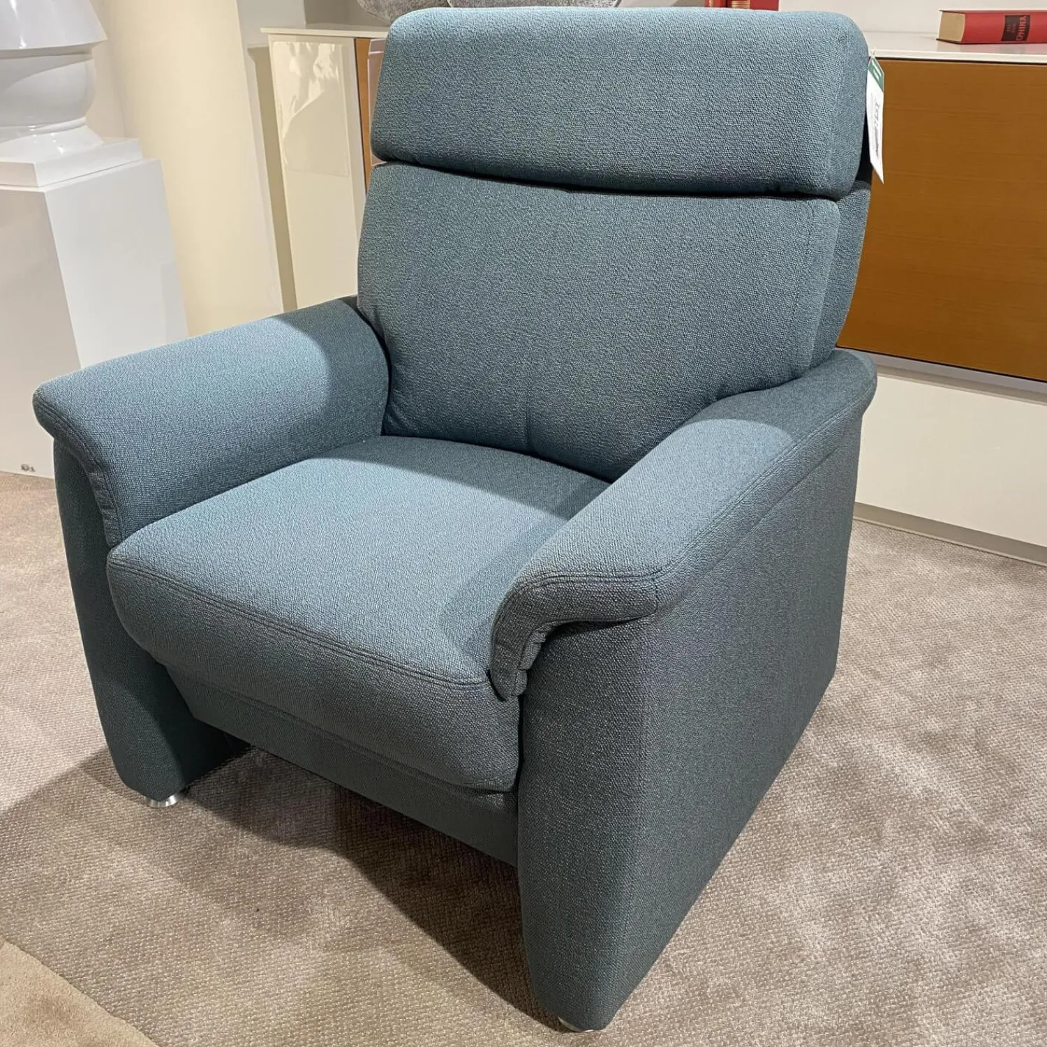 Arco Polstergruppen|Garnitur Colorado Casada Stoff Q2 Melite Gletscher Blau 2 Sofas 1 Sessel