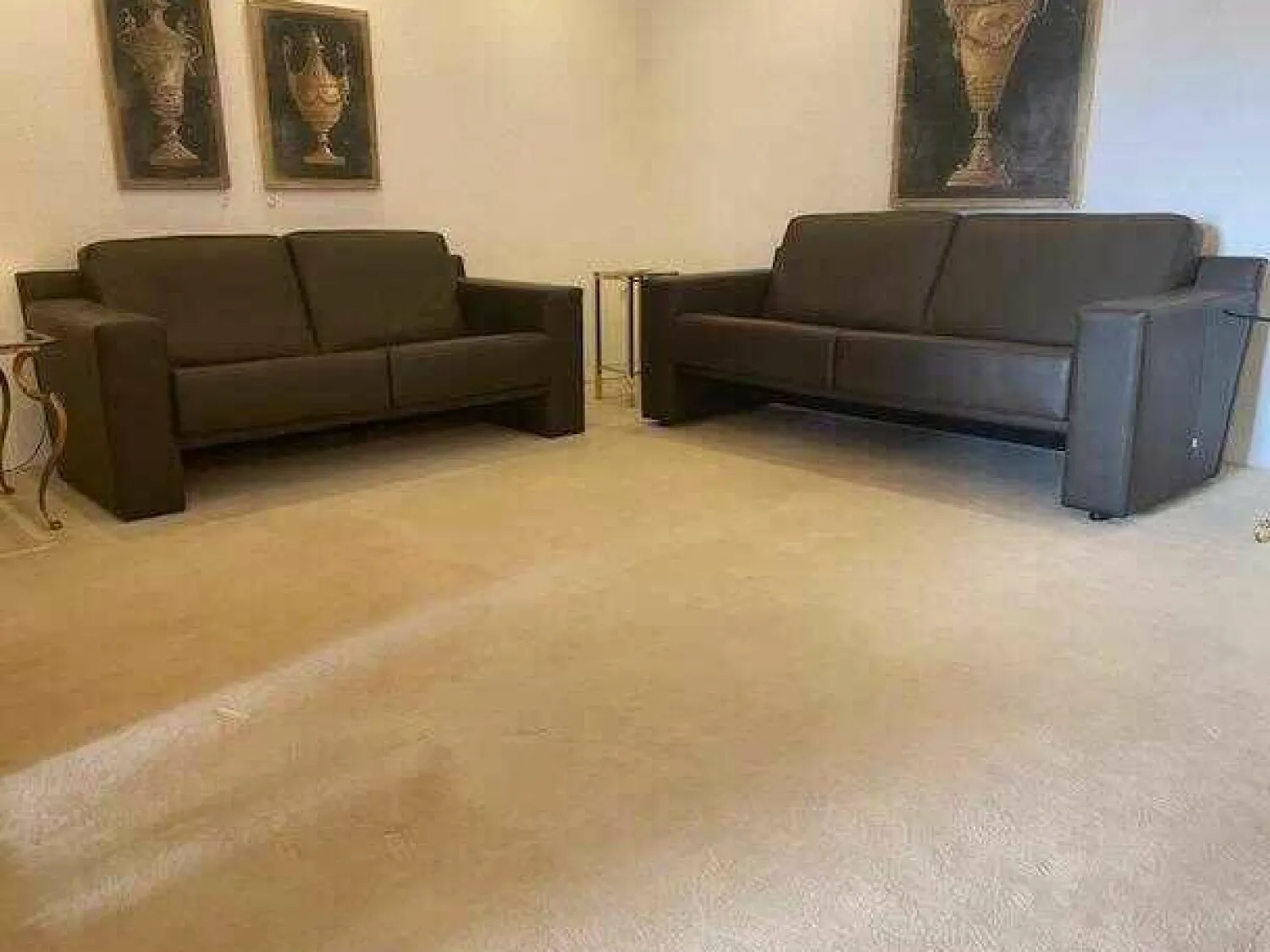 Jori Polstergruppen|Garnitur Dakota JR 9800 Leder Fuerte Braun 2 Sofas