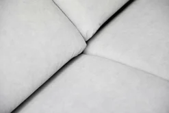 Steinpol Polstergruppen|Garnitur Jane Stoff Ramona Silver Grau mit Elektrischer Relaxfunktion und Vorziehsitz