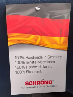 Schröno Polstergruppen|Garnitur KS 9720-1 Sydney Stoff 657577 Fuß Buche Maronfarbig 2 Sofas