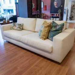 Marktex Polstergruppen|Garnitur Lavinia mit Armlehne Stoff 4656-26 Creme