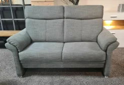Arco Polstergruppen|Garnitur LS 673517 Well 3671 Stoff Lavado Fresh 8 Granit Grau 2 Sofas 1 Hocker