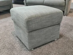 Arco Polstergruppen|Garnitur LS 673517 Well 3671 Stoff Lavado Fresh 8 Granit Grau 2 Sofas 1 Hocker