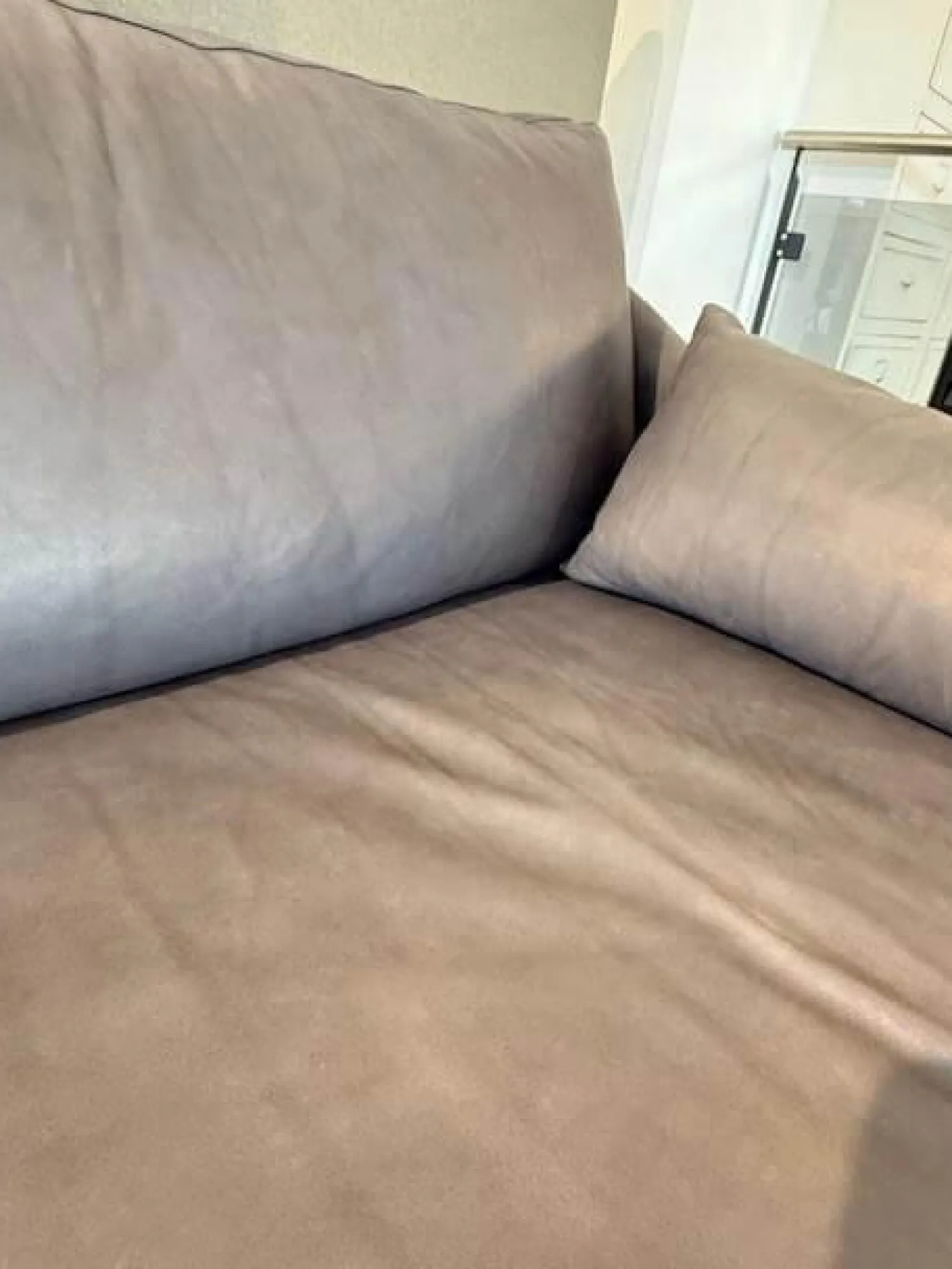 Violetta Polstergruppen|Garnitur Malin Leder Leder schiefer Toskana 2 Sofas