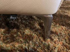 Leolux Polstergruppen|2-Sitzer-Sofas|Garnitur Mayon Leder Senso 4400 Off White 1 Sofa 2 Sessel