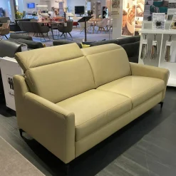 Musterring Polstergruppen|Garnitur MR9120 Stoff Lario Olive Grün Füße Stahl Schwarz Matt 2 Sofas