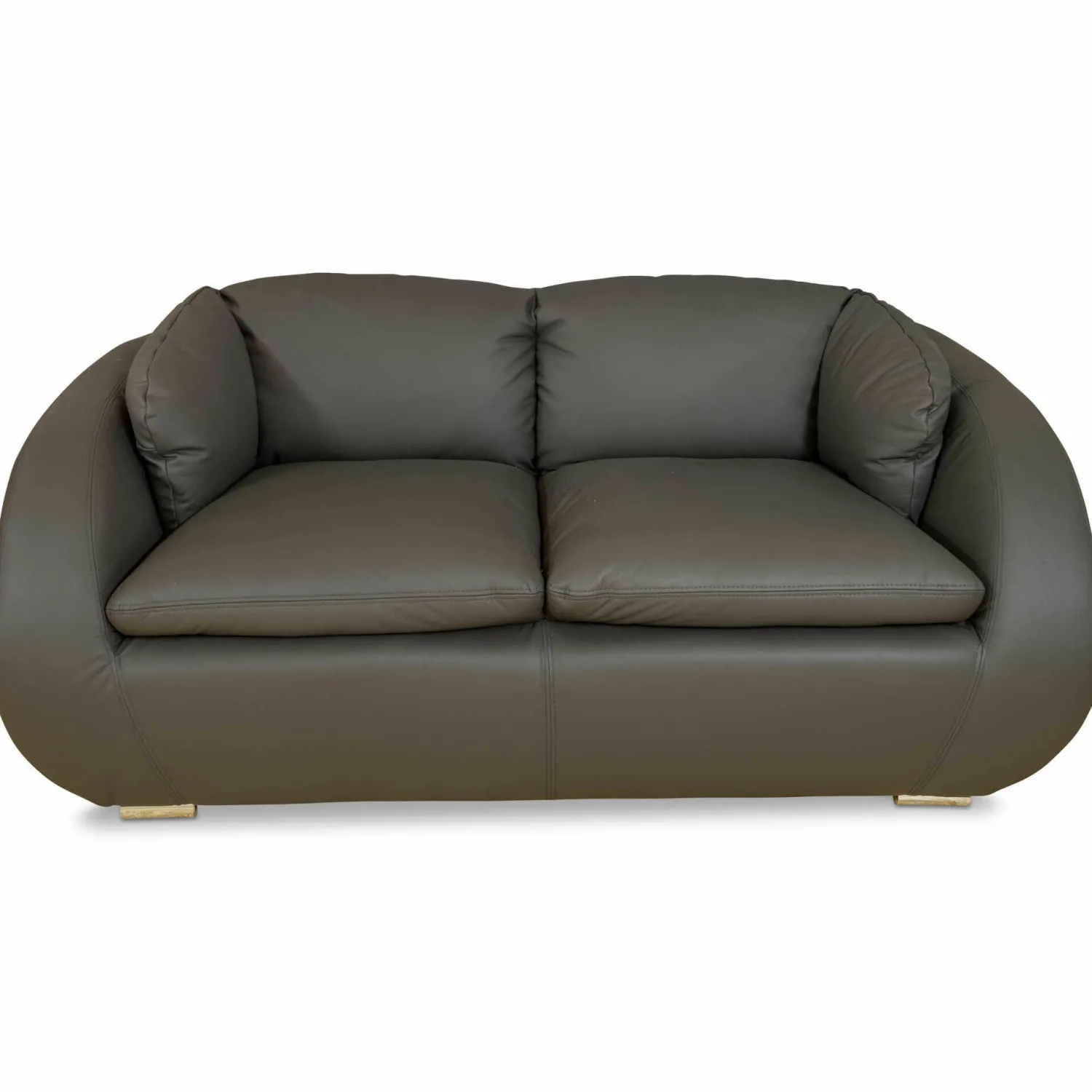 Mebelplast Polstergruppen|Garnitur Rimini Leder Grau