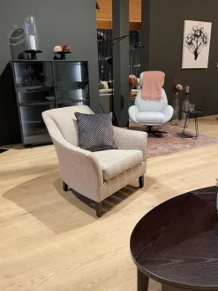 Bielefelder Werkstätten Polstergruppen|Garnitur Saloni Modena BW1761-272 Und BW1761-111 Beige mit 1 Sessel