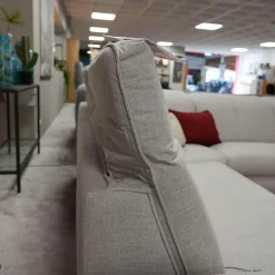 Rom Polstergruppen|Garnitur Sofa Regina mit Sessel Vinson Stoff Escana Naturel