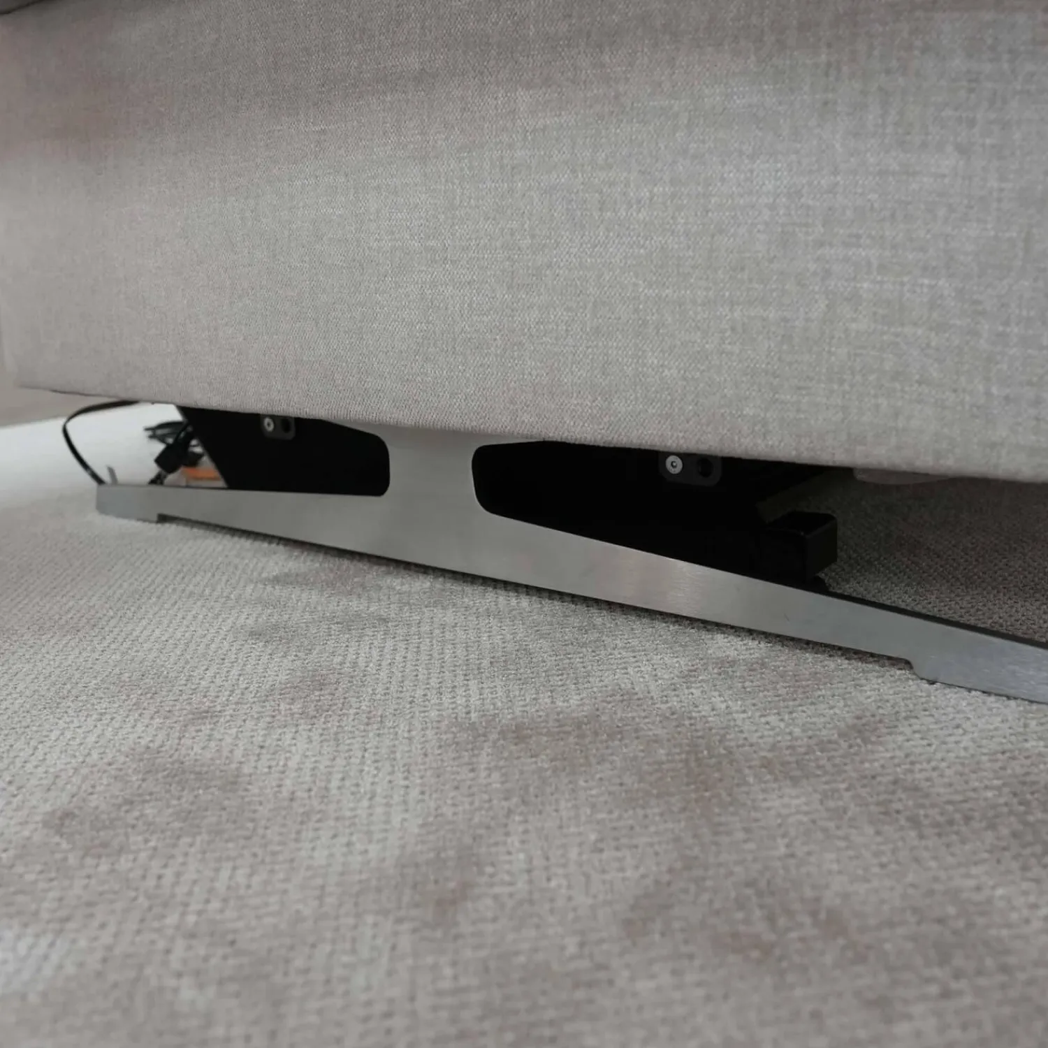 Rom Polstergruppen|Garnitur Sofa Regina mit Sessel Vinson Stoff Escana Naturel